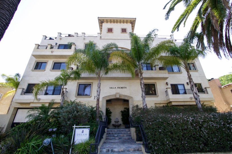 The Villa Fiorita building in Beverly Hills