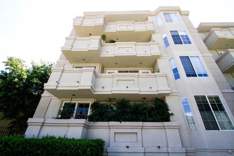 The Excelsior is a midrise condo building in Brentwood