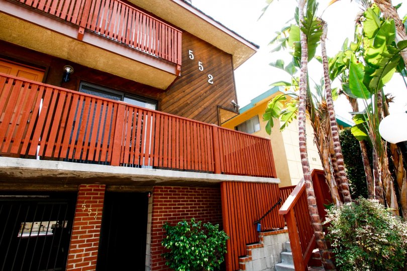 The balconies at Palm Townhomes