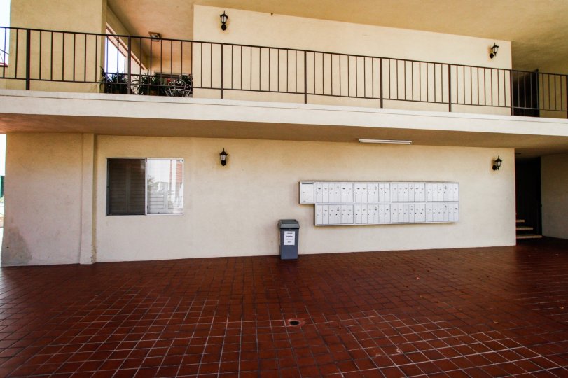 The breezeway in the French Quarter