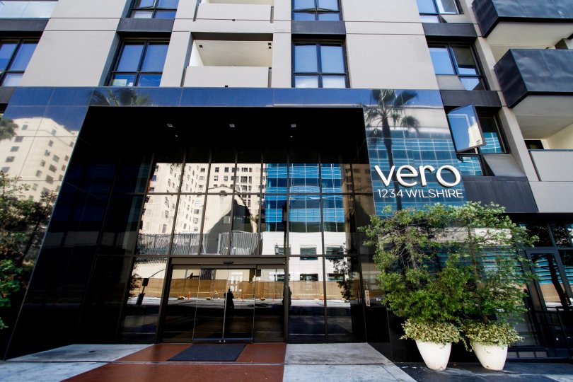 The entryway at the Vero