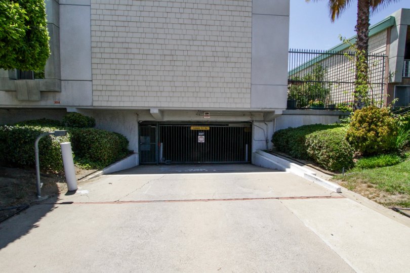 The landscaping found around the Balboa Biltmore building in Encino