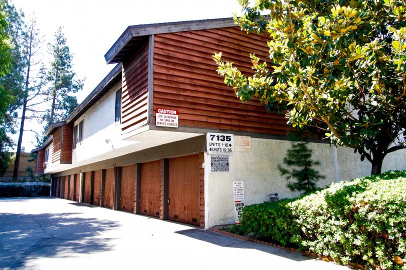 The parking for Valley Oaks III in Van Nuys