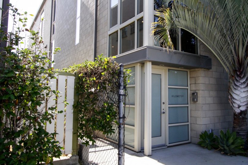 The door of entry into the Larchmont Lofts II