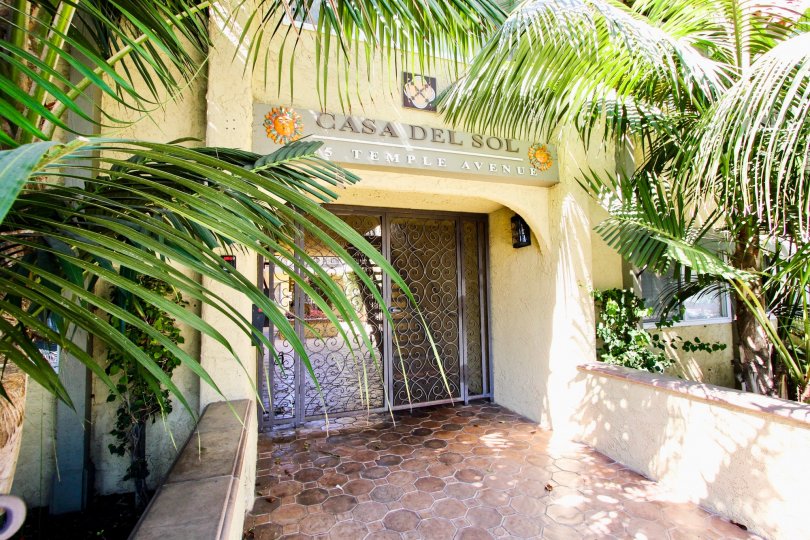 The entrance into Casa Del Sol