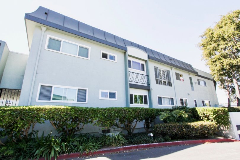 The view of Sovereign Park Estates in Long Beach, California