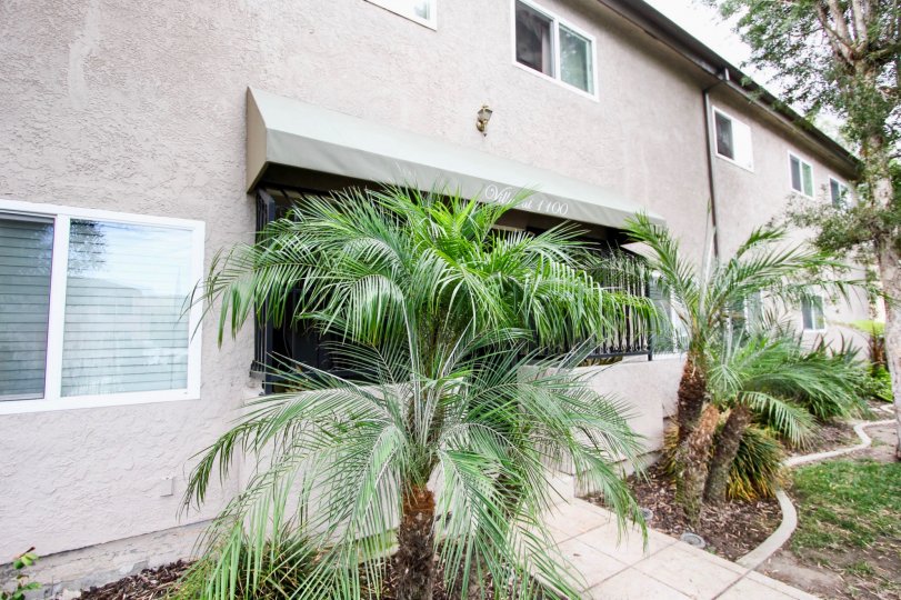 The landscaping of Villas at 1100