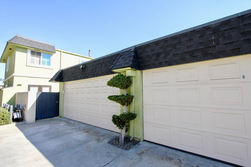 The parking at Wade Townhomes for residents
