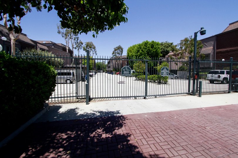 The gated entrance into Villa Vallarta