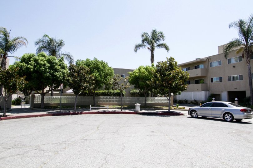 The lot next to the North Hollywood Terrace