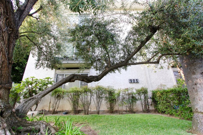 The address on the Villa California building