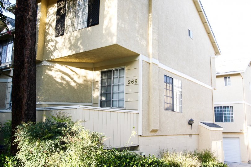 The address on the West Colonial Village building