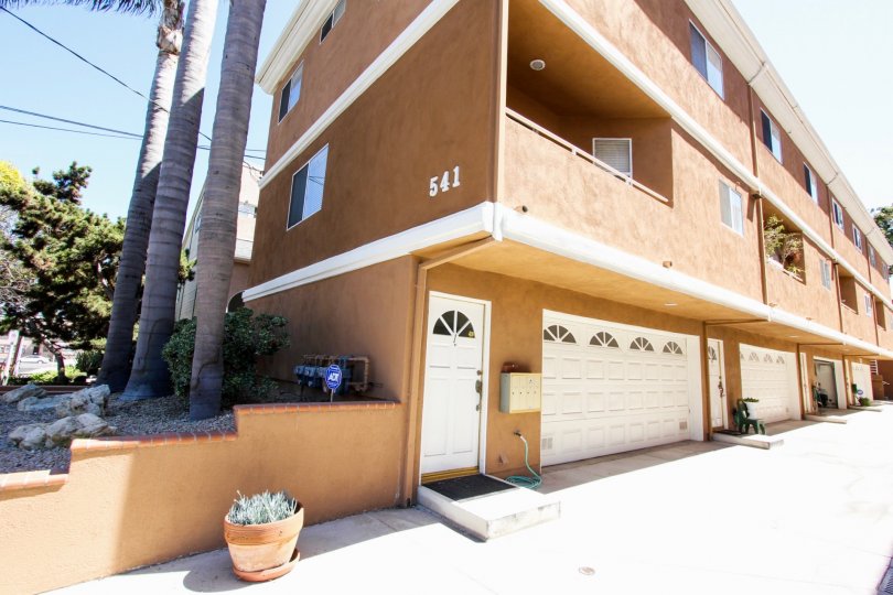 The balconies at 541 W 23rd St in San Pedro California