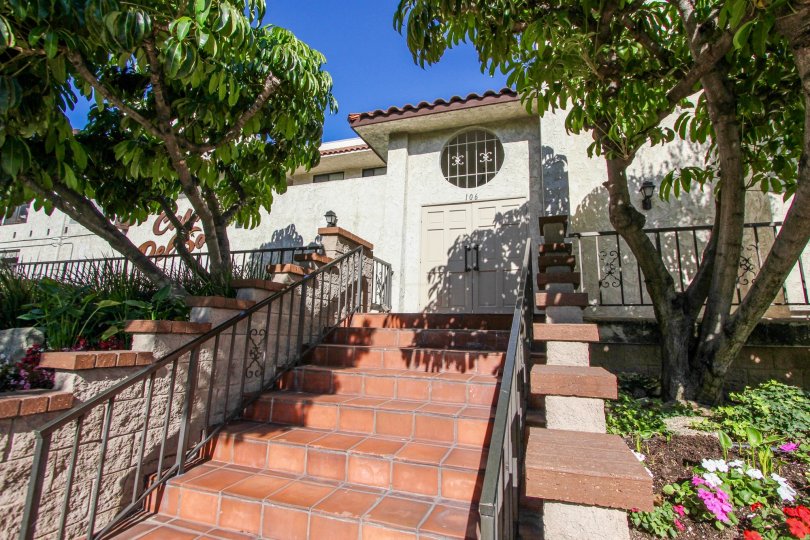The stairs up to Casa Del Sol