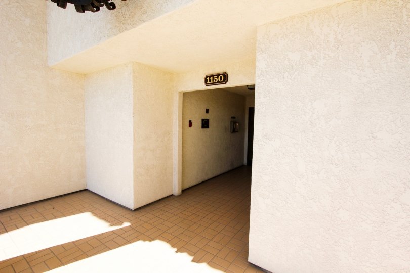 The entrance into Villa Seville in San Pedro California