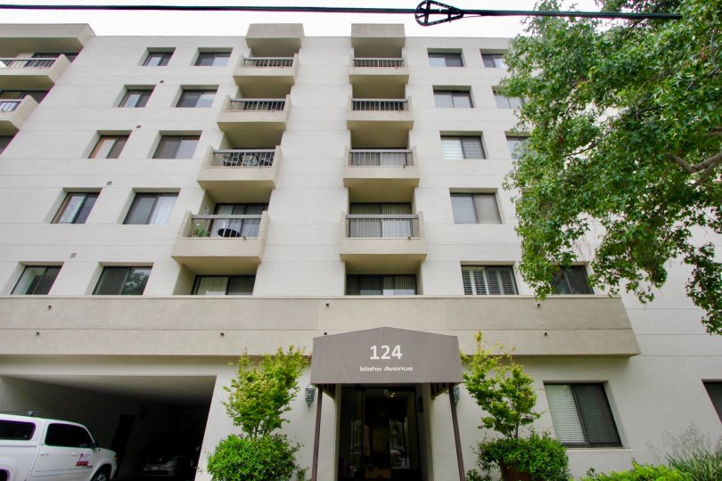 This 124 apartment Pacifica Terrace has 4 storeys and a basement parking lot which looks ver big