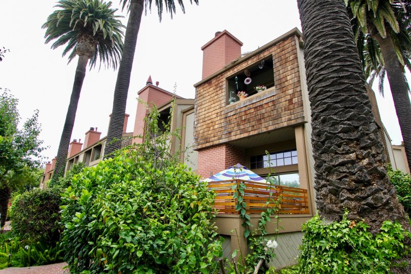 Home with Cedar Shake Shingles in Villas Vicente Santa Monica, CA