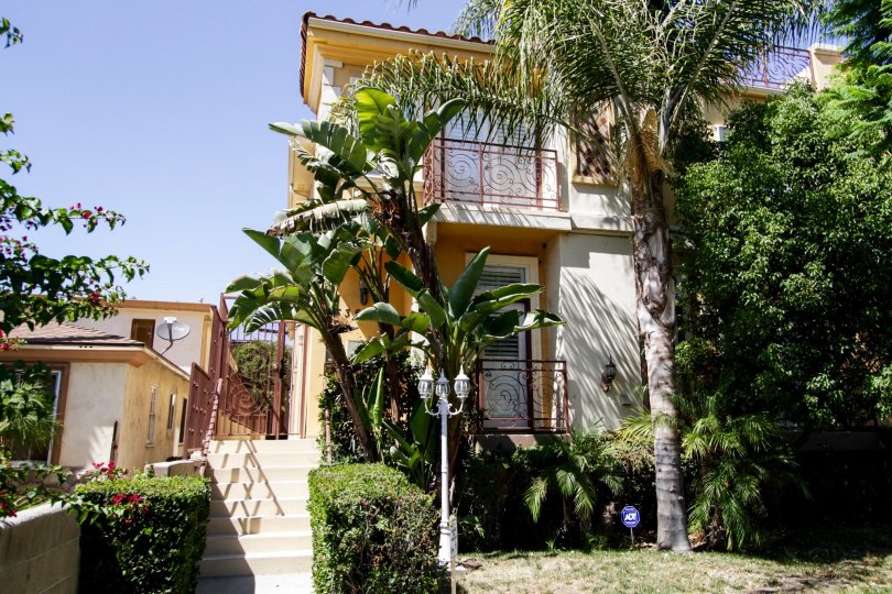 The landscaping seen at 14535 Margate St