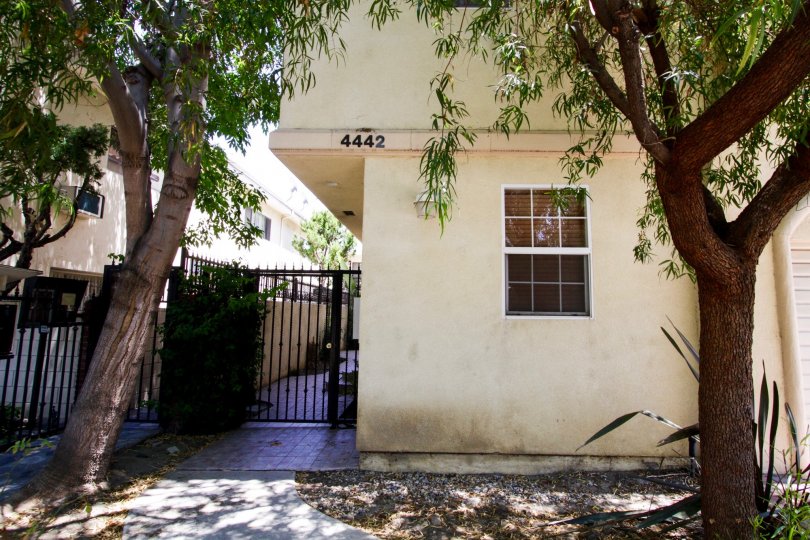 The entrance into 4442 Vista Del Monte Ave