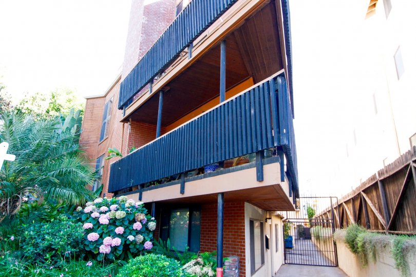 The balconies seen at the Valleyheart Regency