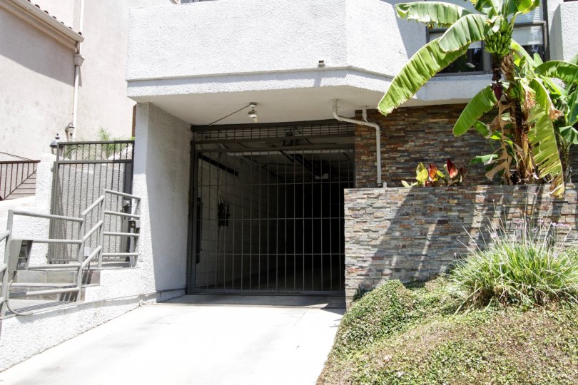 The parking for 8601 West Knoll