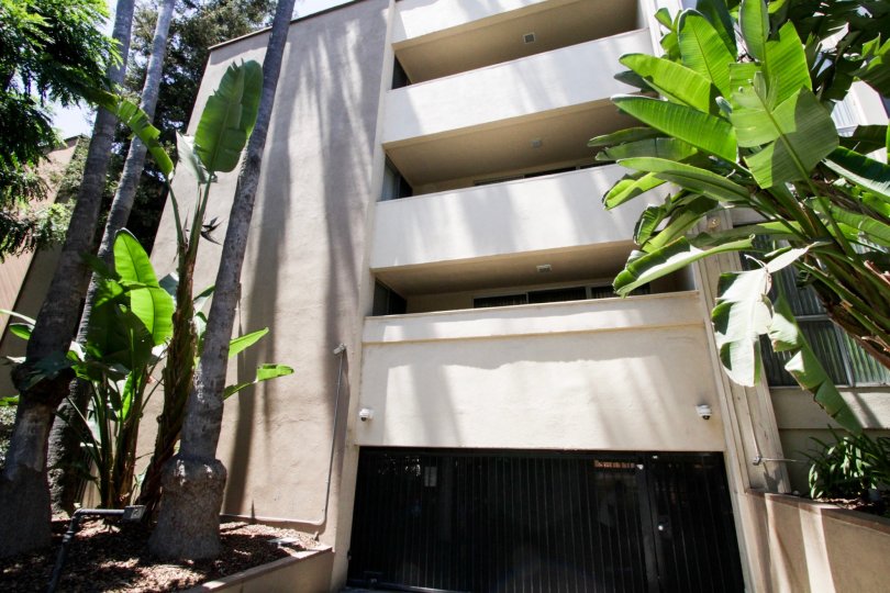 The parking for Kingswood North in West Hollywood
