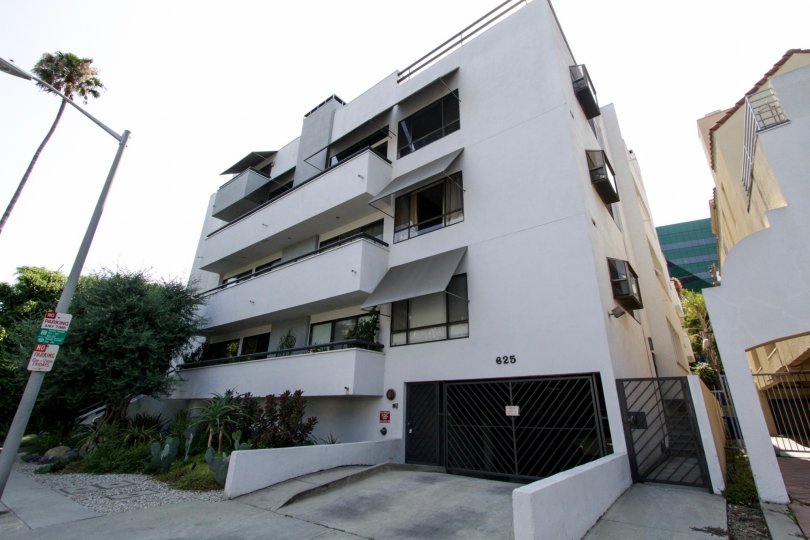 The Maison Huntley building in West Hollywood