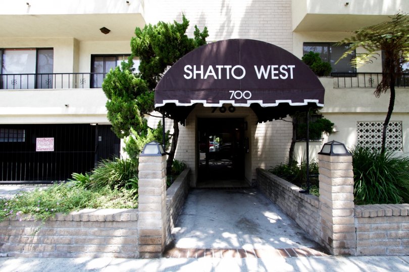 The address of Shatto West above the entrance