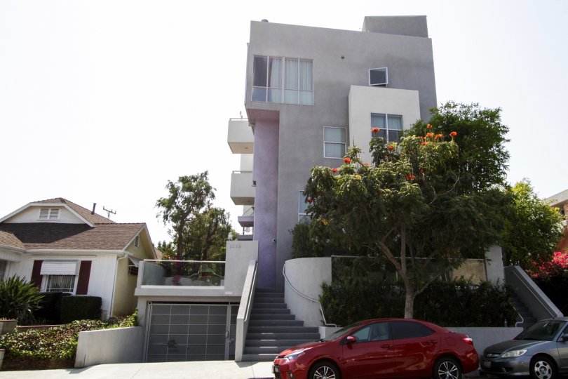 The Vista Courtyard building in West Hollywood