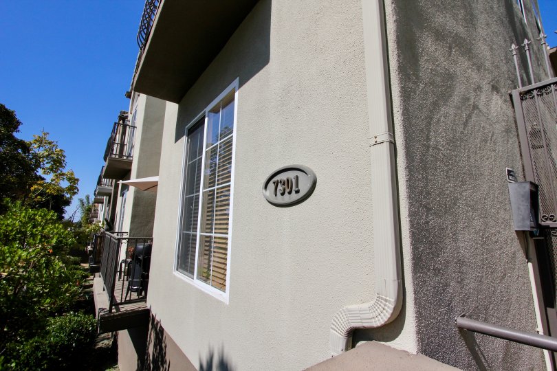 The address on the Playa Del Sol building