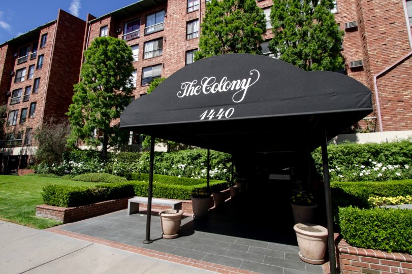 The Colony at Westwood entrance in Westwood