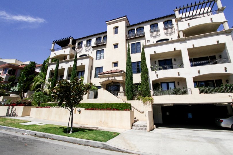 The Villa Toscana building in Westwood