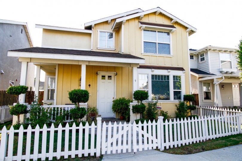The fence around Canoga Park Picket Fences in Winnetka California