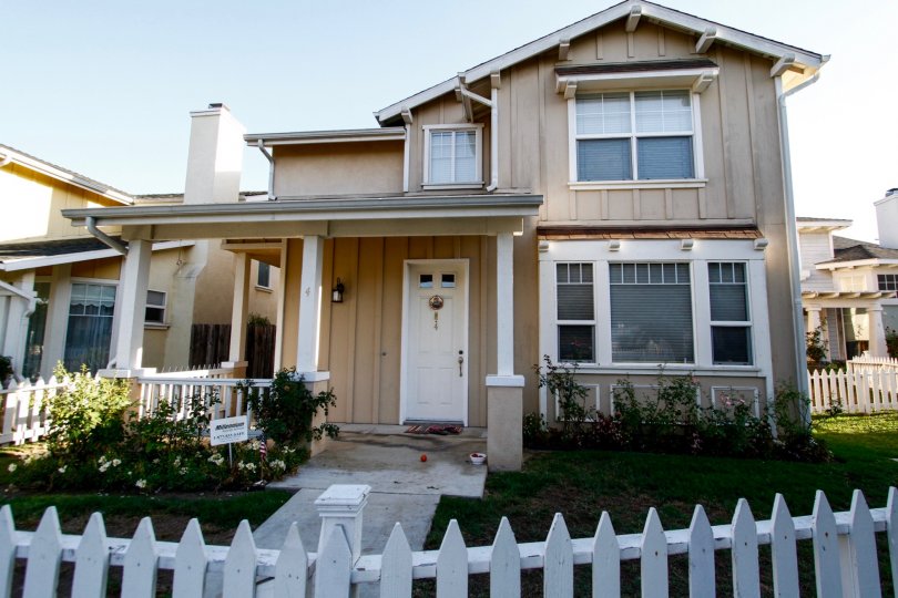 The landscaping around Canoga Park Picket Fences