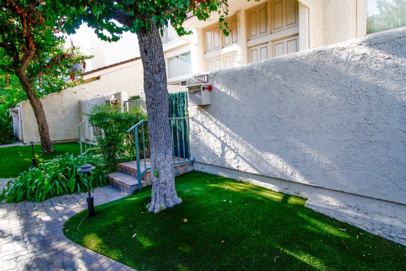 The landscaping around Villa Granada in CA California