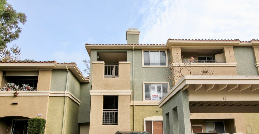 The apartments at Canyon Point, a community in Aliso Viejo, CA