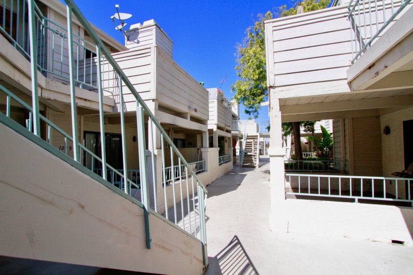 Coral Point Costa Mesa California building near stpes view for sky sun shine come to house