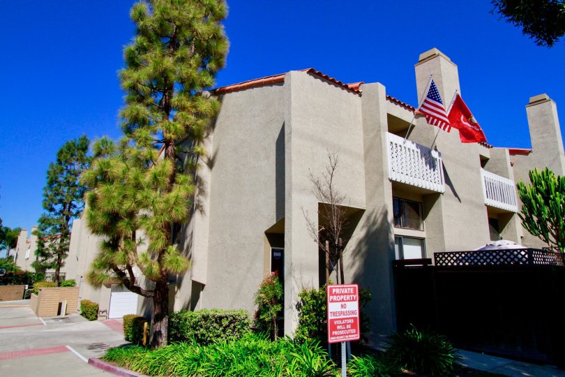 Wilson Park Condos Costa Mesa California long vertical building found highest