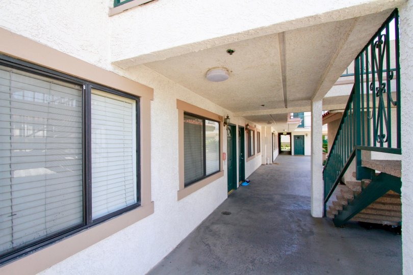 Ground level homes located in the Grand Lincoln Village community of Cypress, California