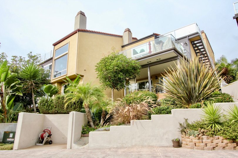 the casa dana is a glass house of the dana point in california