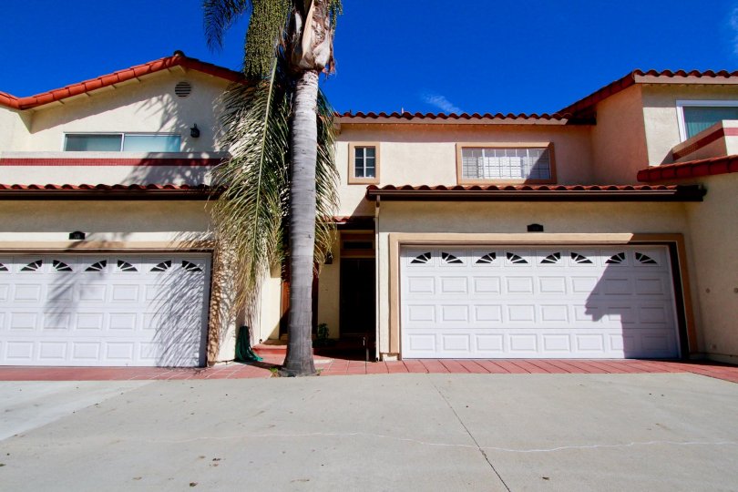 Pelican Pointe Villas Huntington Beach California neat block with different roof methods followed