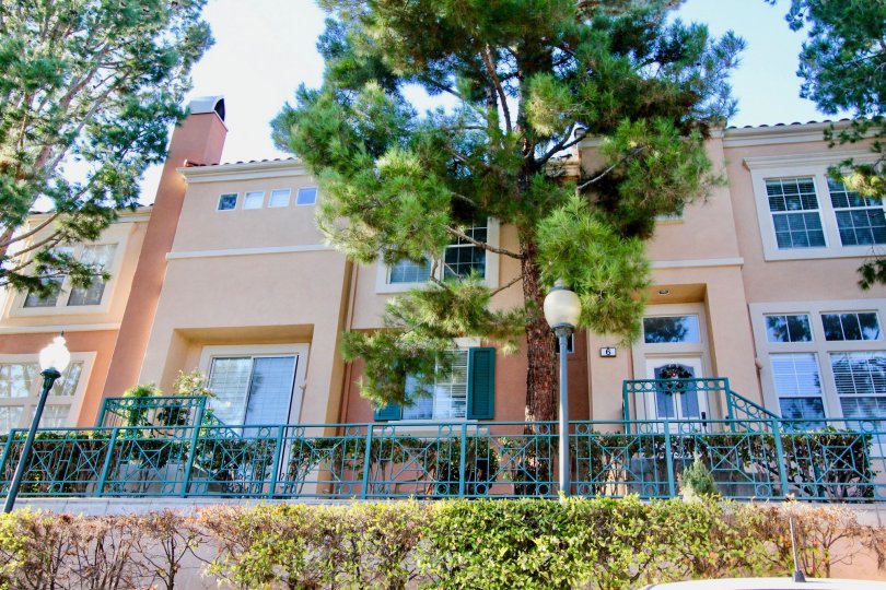 THE APARTMENTS WITH TREES, PLANTS WHICH IS LOCATED IN THE CITY OF IRVINE