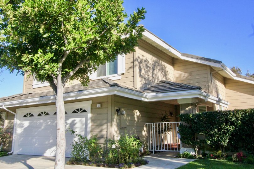 Simple but fancy beige home in Ridge Garden Homes, Irvine CA