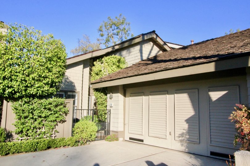 An impressively private home in Woodbridge Crossing in Irvine, California.
