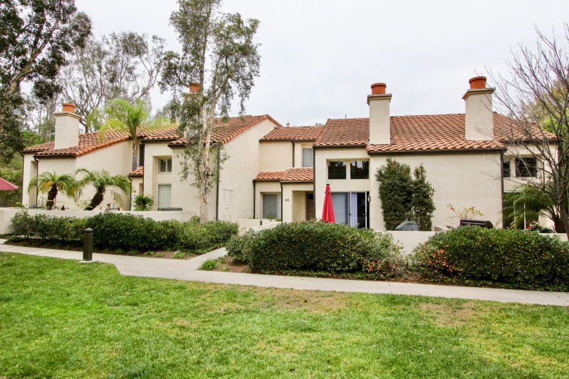 beautifull homes at Corsica Villas in Newport Beach, California