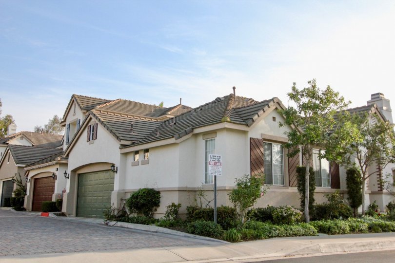 A lovely day at the Sea Country residential area in Rancho Santa Margarita, California