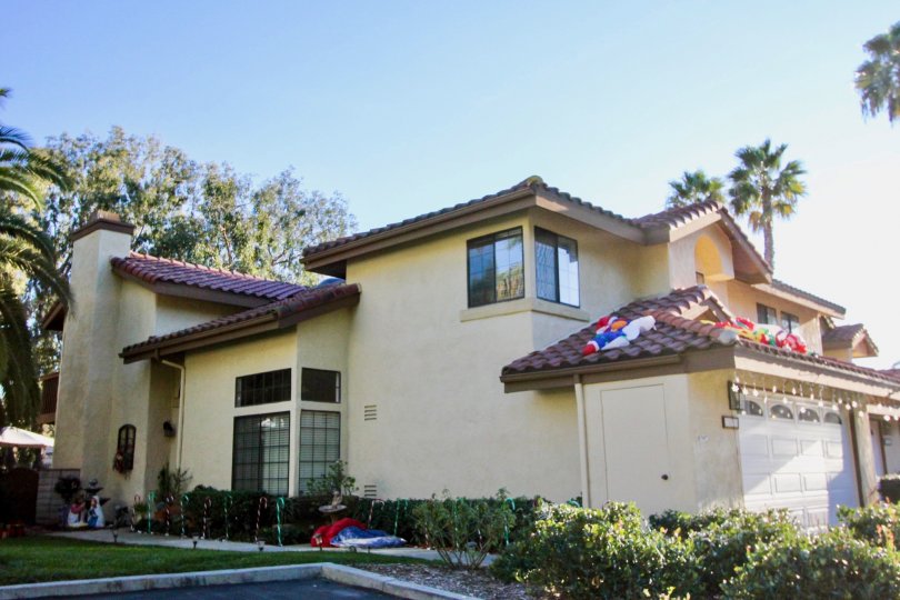 Beautiful sandstone villa-esk home in sunny California