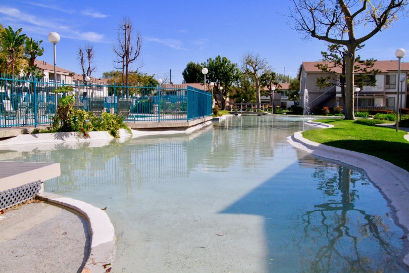 Lakeshore Building House with pool Location at Santa Ana city in Califorina