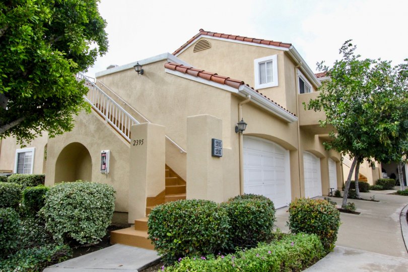 Curb appeal in the community of Estancia in Tustin, California.