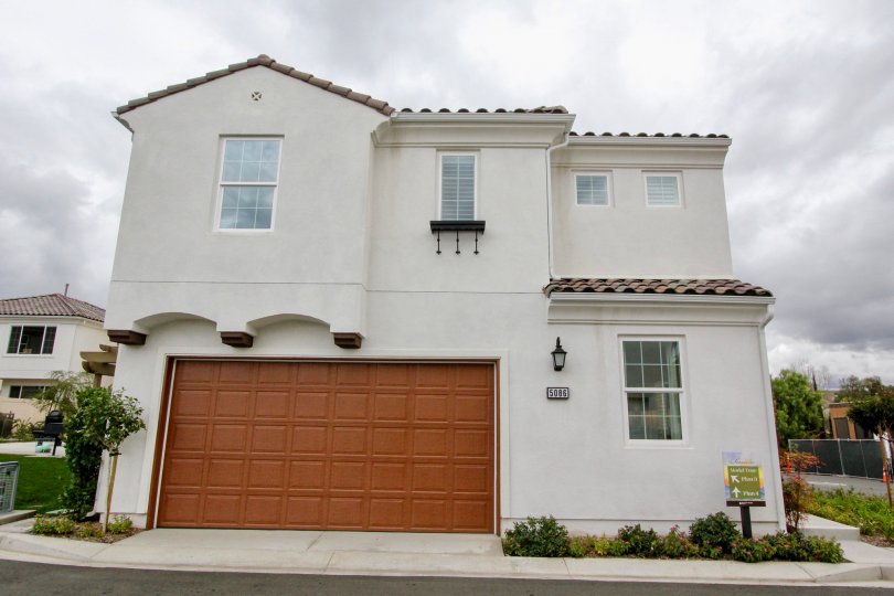 Provence Yorba Linda California somewhat plain in design with galssy windows